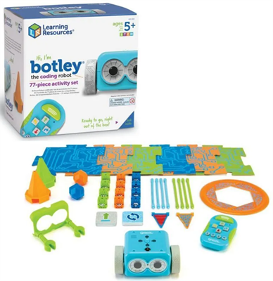 Развивающий набор Learning Resources "Робот Ботли. Делюкс". Робот для изучения основ программирования 0281807