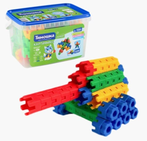 Конструктор "Картификс" 55 деталей 0280374