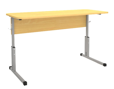 Парта двухместная регулируемая по высоте (22 мм) 02830271