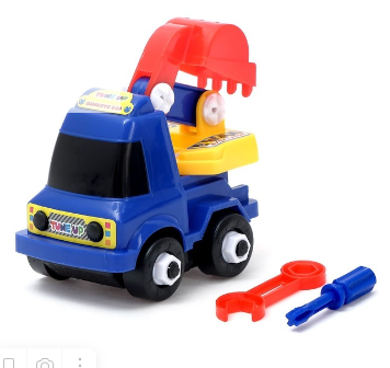 Пластмассовый конструктор «Стройтехника» 027287