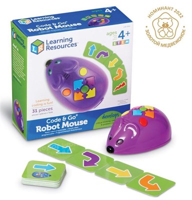Развивающая игрушка "Мышиный код Базовый. Основы программирования" (31 элемент) 0281419