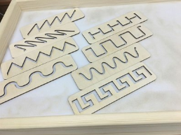 Трафареты линии (акс) (8 шт.) 027879