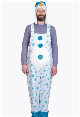 Карнавальный костюм Снеговик взрослый 0283094990
