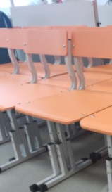 Стул ученический регулируемый фанера крашенная 027963