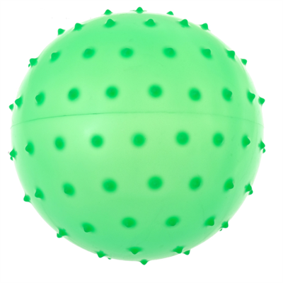 Мячик массажный, матовый пластизоль, d=12 см, 24 г, МИКС 026562