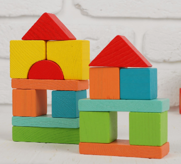 Конструктор «Краски дня: утро», 30 деталей, размер кубика: 2.8×2.8 см 027253