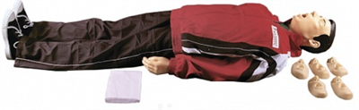 Т10 "Максим I-01" тренажер сердечно-легочной и мозговой реанимации пружинно-механический - манекен 02829661