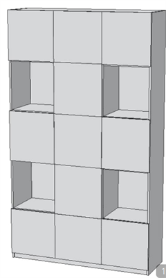 Стеллаж 1300*400*2300 0282110 - фото 1428547
