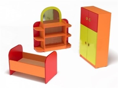 КОМПЕКТ СПАЛЬНОЙ МЕБЕЛИ ЗОЛУШКА 00724