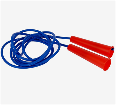 Скакалка спортивная 2,5м, диаметр шнура 5 мм, МИКС 026094