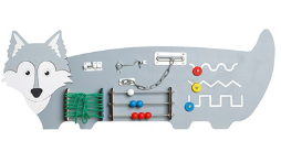 Бизиборд "Волк" (88х35х3) 0280385