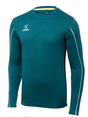 Футболка вратарская CAMP GK Padded LS, зеленый/черный/белый 02830965212