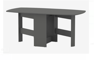 Стол - книжка 300(1700)×900×740 мм, цвет графит 0283095515