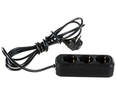 Бытовой удлинитель Gigant с заземлением ПВС 3x0,75 3 гнезда 3м b15xjyWYiGpFKcS-9aWJ22