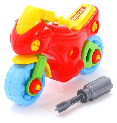 Конструктор винтовой транспорт «Мотоцикл» 027299