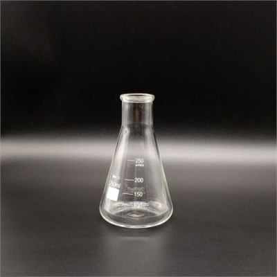 Колба коническая 250 мл стеклянная без шлифа со шкалой kuUFllpXgxPMMB1zPY04M1