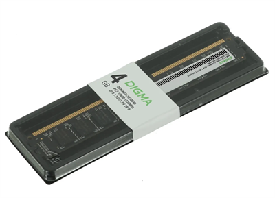 Оперативная память Digma DGMAD31333004D DDR3 - 1x 4ГБ 1333МГц, DIMM, Ret 0283095558