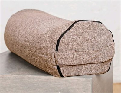 Болстер валик, 60х22 см, цвет коричневый 0281259 - фото 1429229