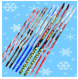 Пластиковые лыжи STC без насечки (коньковый стиль катания) 01579 - фото 1429270