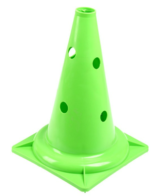 Конус с отверстиями, цвет салатовый 026102