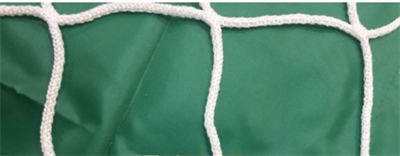 СЕТКА ЗАГРАДИТЕЛЬНАЯ 18*6м , ЯЧ. 100*100, Д 4,0 ММ, БЕЛАЯ БЕЗУЗЛОВАЯ, ПОЛИАМИД 0282015