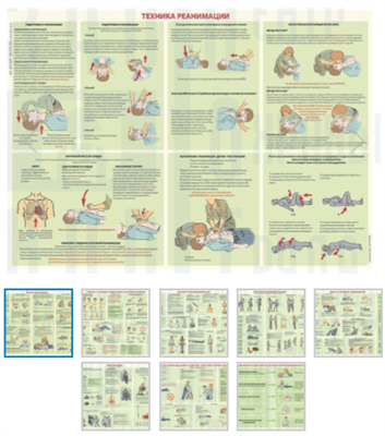 Комплект плакатов «Первая помощь». 8 шт. А1 YCALZ5ooiXS7bWrnYIh2s2