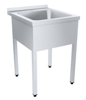 Ванна моечная цельнотянутая ПищТех ПРОФИ ВМОцб1-600ПНТ 0283095531