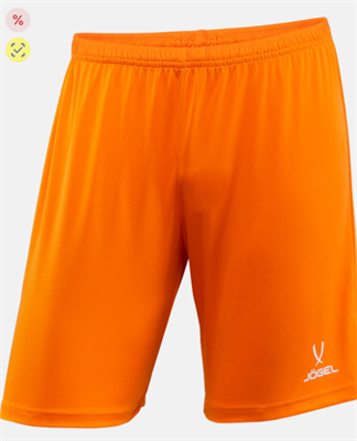 Шорты игровые JÖGEL CAMP Classic Shorts, оранжевый/белый ltY8gmVjiMfWuUye7gzOz2