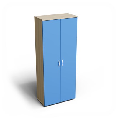 Шкаф широкий высокий закрытый 2 двери (798х418х1960) 02830962828