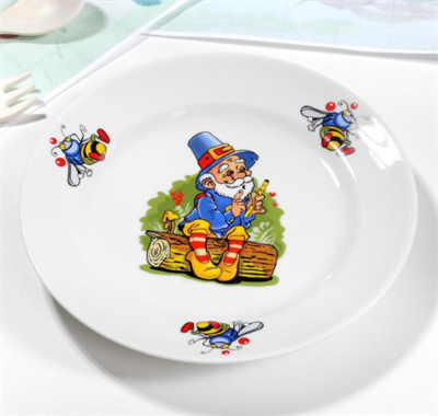 Тарелка «Лесовичок», d=17 см, рисунок МИКС 026309