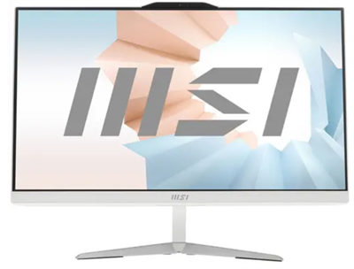23.8" Моноблок MSI Modern AM242 белый, Intel Core i3-1215U, 2x1.2 ГГц, IPS, Full HD (1920x1080), 16 ГБ DDR4, SSD 512 ГБ, без ОС 026640