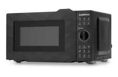 Микроволновая печь SunWind SUN-MW002, 700Вт, 20л, черный 0281671