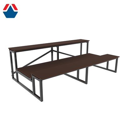 Трибуна сборно-разборная 2-х рядная на 10 мест ФАНЕРА ОС-15491