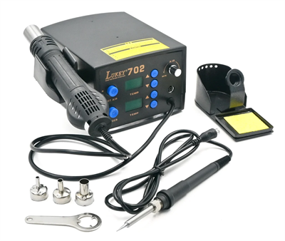 Цифровая паяльная станция фен+паяльник LUKEY 702 UPj2uFpfiJXvZIDcESPv82
