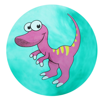 Мяч детский Динозаврик диаметр 25 см 0282034