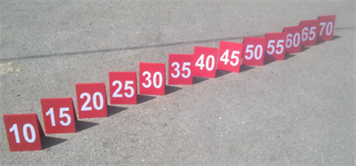 МАРКЕРЫ (КОМПЛЕКТ 13ШТ) ДЛЯ РАЗМЕТКИ 0282485 - фото 1430658