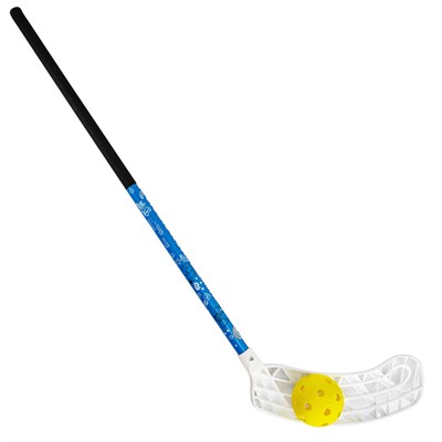 Клюшка для флорбола RealStick KIDSCAMP 65 см (рост 110-120 см) с мячом 30907