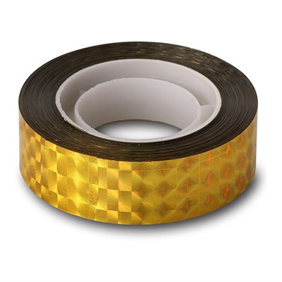 Обмотка для гимнастического обруча E135-GOL, ширина 1,2см., длина 10м., золотистый E135-GOL