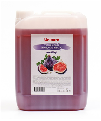 Жидкое мыло UNICARE, «Инжир», 5 л 027512