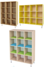 ШКАФ ДЛЯ ГОРШКОВ НА НОЖКАХ СТАНДАРТ (размер ячейки 250*250*250) 2 00446