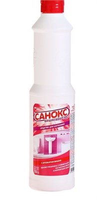 Гель для сантехники "Санокс", вишневый сад, против ржавчины, 750 мл 0280059