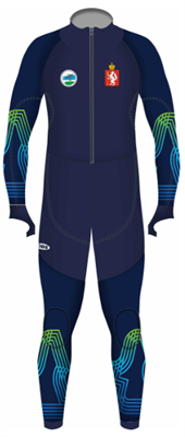 Комбинезон для шорт-трека (с полной защитой) Размеры 32, 34, 36, 38, 40 02336