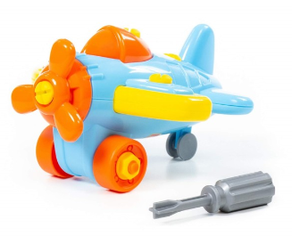 Конструктор-транспорт «Самолёт» 027294