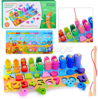 Набор "Сортер-Вкладыш" с магнитной рыбалкой c8Z0qi7yhk37H7DmqyhFu1