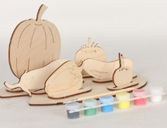 Фигурки "Овощи" 6 шт 027780