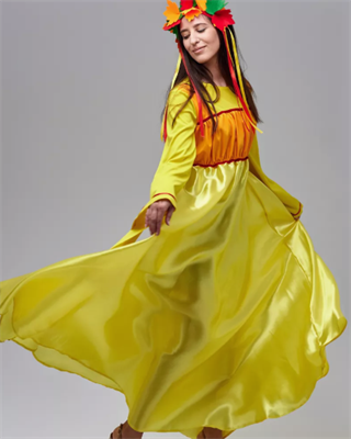 Карнавальный костюм осени женский взрослый j8E9b69Cg-tel4GqvOd1b0