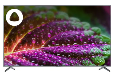 75" (190 см) Телевизор LED DEXP U75H8001C/G серый 026612