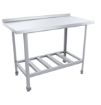 Стол разделочный 1200х600 с бортом 01555