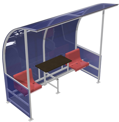 Кабинки для судей на 2 места со столиком и козырьком из поликарбоната XyjuZ-Y2hvxPWHCxV0ELr1 - фото 1431564