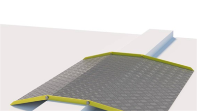 Пандус перекатной с бортиками безопасности 50х600х780мм 02829273